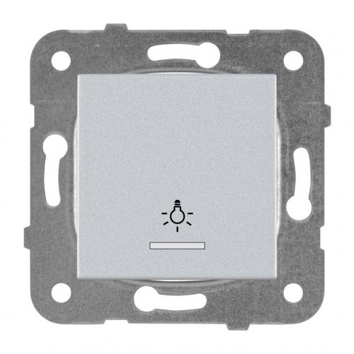 PANASONIC - One-way Push Button Illuminated WKTT00172SL‐EU1 grey 