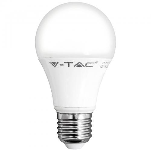 V-TAC - 4209 LED Крушка - 10W E27 A60 Термо Пластик 2700K
