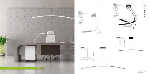 LIS LIGHTING - Плафон Largo 5200PL-H57 LED 32W 2470 lm* 230V, алауминий
