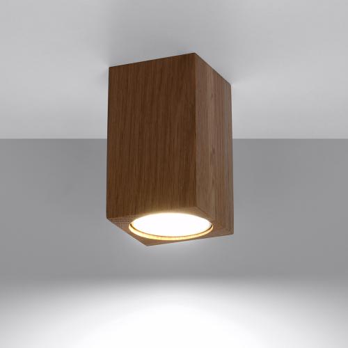 SOLLUX - Downlight for surface mounting KEKE 10 oak SL.1040