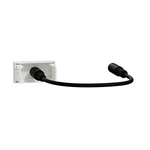 SCHNEIDER ELECTRIC - NU343318 Audio jack 3.5mm socket One module white