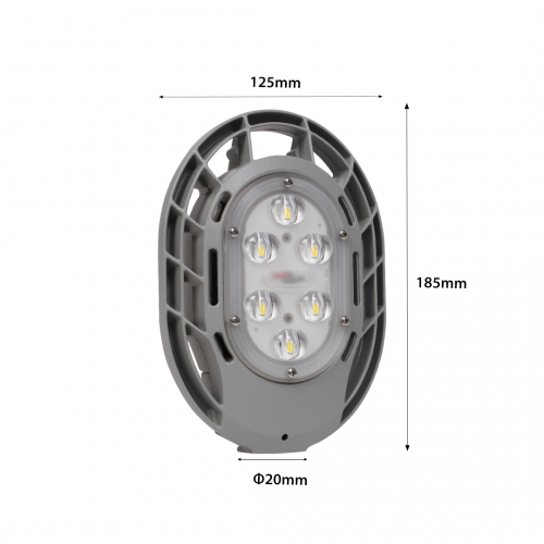 2R - LED УЛИЧНО ОСВЕТЛЕНИЕ GRANADA MINI NEW IP66 230V 12W 5000K 1680Lm SKU 18471