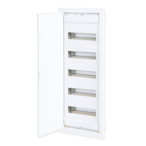 ACA LIGHTING - FLUSH MOUNTING 60+10 MODULES 5 ROWS WHITE DOOR 282U60ES