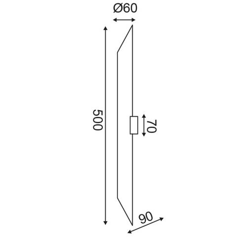 ACA LIGHTING -  STYLE   V362952WBG