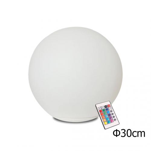 ACA LIGHTING - SOLB30RGBW LED RECHARGEABLE SOLAR BALL LAMP WITH CHARGER