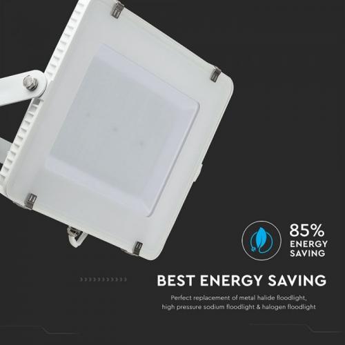 V-TAC - 200W LED Прожектор SAMSUNG Чип Бяла Светлина Бяло Тяло SKU: 421