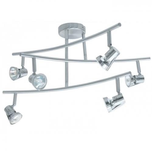 LB LIGHT - Спот BL605-6P мат хром 6х50W GU10