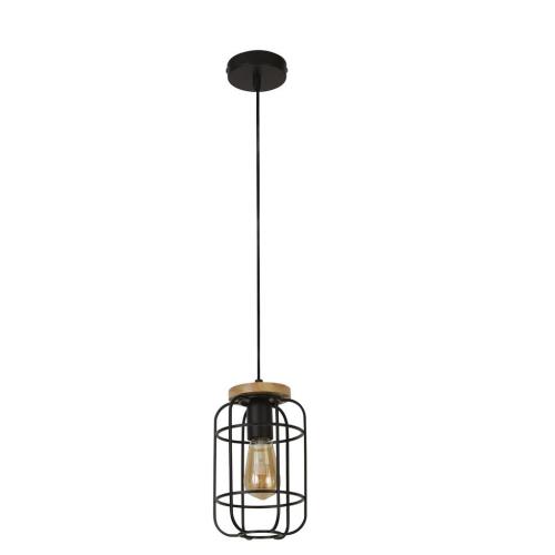SEARCHLIGHT - Pendant    81953-1BK   Vision ⚡1 х 60W⚡E27