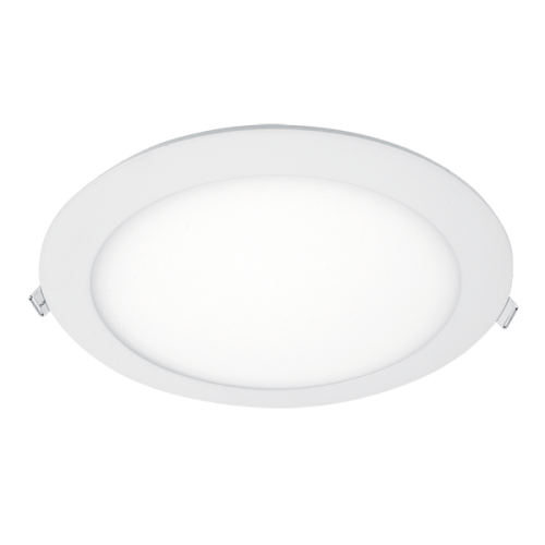 ELMARK - STELLAR LED PANEL ROUND RECESSED MOUNT 24W 6500K - 99XLED620CW