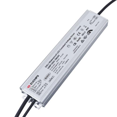 EUCHIPS - LED CV DALI2 PLASTIC DRIVER 24V DC UWP150D-1M24V 150W IP67 