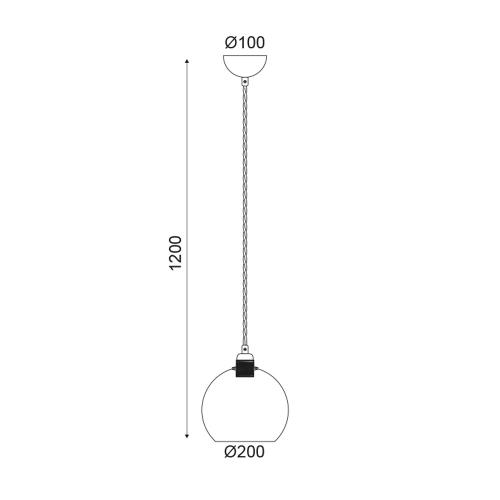 ACA LIGHTING -   VINTAGE  V3643320CL