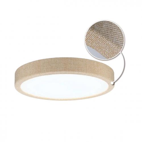 PAULMANN - 71054  LED Panel Cosara IP44 rund 300mm ◾15W◾ 1300lm ◾4000K✴Beige