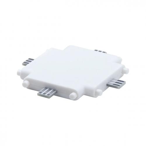 PAULMANN - Connector  99966  BORDER X-CONNECTOR⚡50x50mmWhite matt