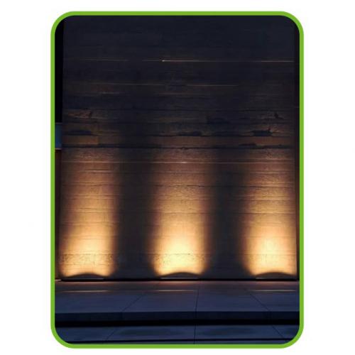 ACA LIGHTING - Moisture-proof LED linear luminaire for facade NOCTURA 230V AC IP66 18W 3000K 1350lm 15°x60° Ra80 30000hrs NOC1830