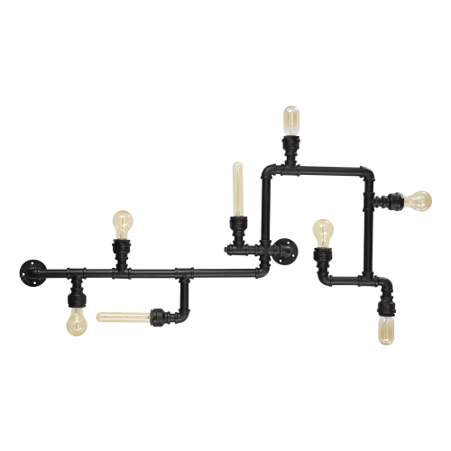 IDEAL LUX -  PLUMBER PL8 Nero  136714