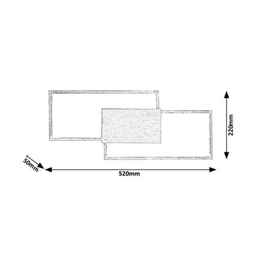 RABALUX - wall luminaire ANDREI 5678