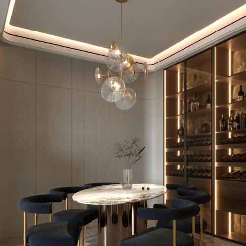 MAXLIGHT - Полилей ALLURE  P0541  • Ø:60см.  70W LED •  3000K • 2100LM