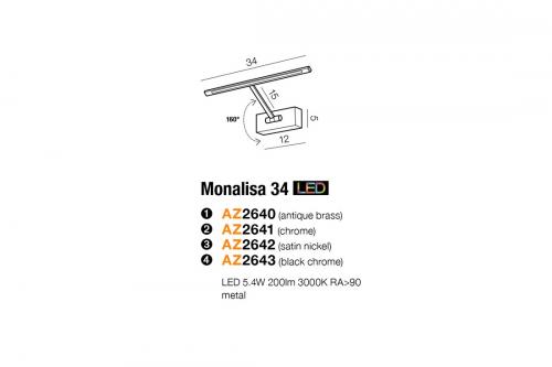 AZZARDO - MONALISA 34 AZ2640