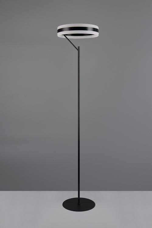 TRIO - Лампион Ø40cm h180cm DIOS 431410132 21W 2500lm, 2300+3000+4000K смяна на цветна температура, черен