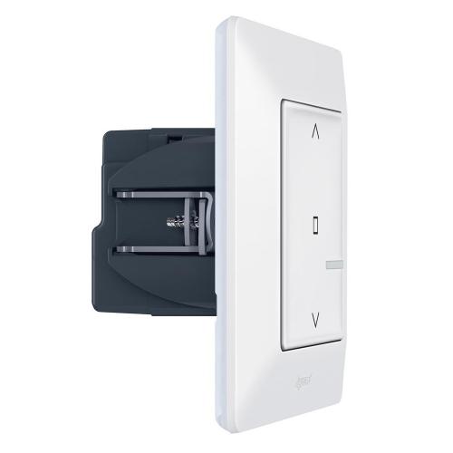 LEGRAND - Свързан ключ за щори жичен Netatmo 752190 Valena Life бяло