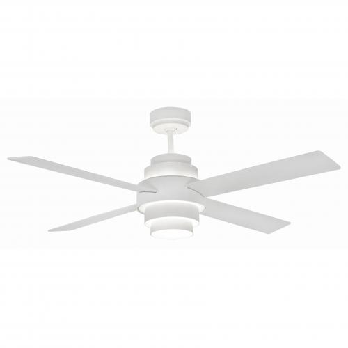FARO - DISC FAN LED White ceiling fan with DC motor Ref.33397