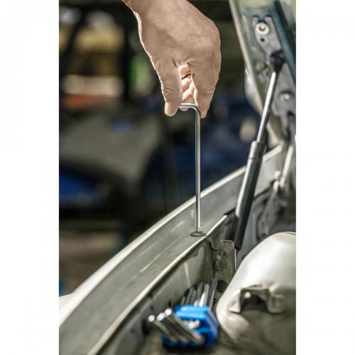 Högert Technik - Ball-end hex wrenches, long 9 pcs HT1W825