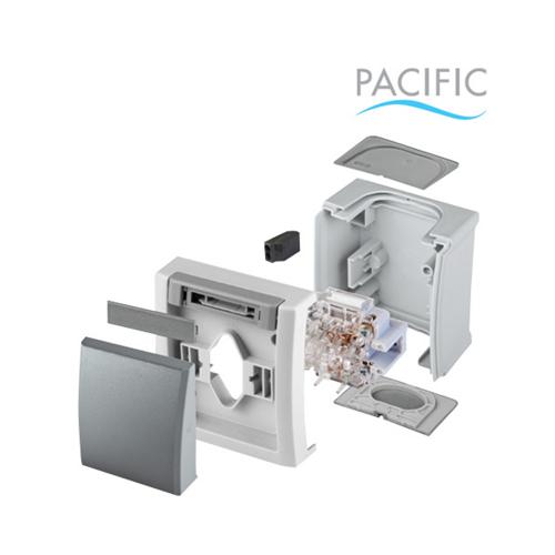 PANASONIC - One-way Switch & Socket 2P+E WPTC4801-2WH Pacific Panasonic IP54