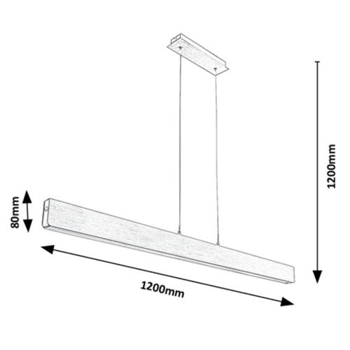 RABALUX - Pendant Tithania 6670 LED 24W 1920lm 2700- 6500K