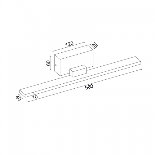 ACA LIGHTING - IP44 PN19LEDW56WH