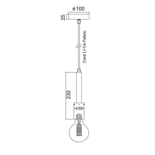 ACA LIGHTING -   VINTAGE  KS2084P51SMR