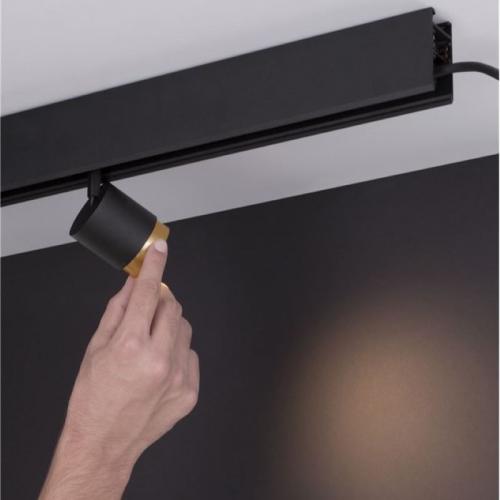 NOVA LUCE - Magnetic spot Track Light D:4.5 W:18 H:2.5cm.  9010312  ULTRA SLIM  LED 5W DC48V Bridgelux >90 4000K IP20