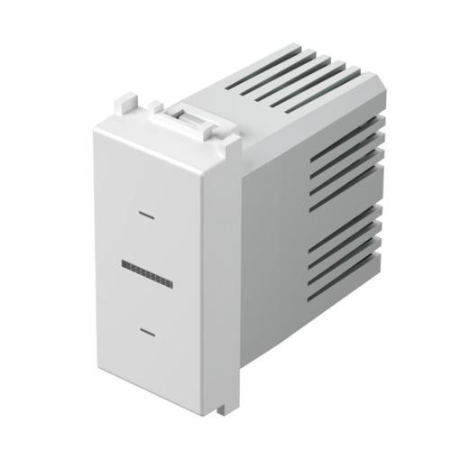 TEM - EM82MW Button with programmable relay 16A 1M, color White matt, Modul