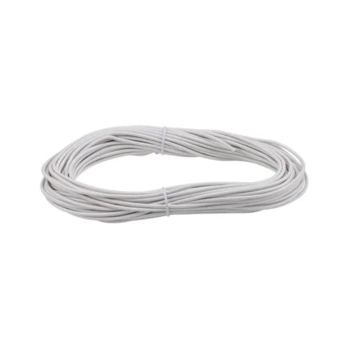 PAULMANN - Въже 20м.(обхват 10м.) за въжена осветителна система 94591  CorDuo rope system tensioning rope ✴20m  2.5qmm✴Бяло
