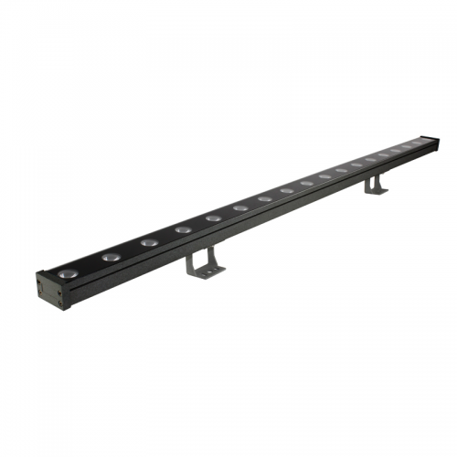 ACA LIGHTING - Moisture-proof LED linear luminaire for facade NOCTURA 230V AC IP66 18W 3000K 1350lm 15°x60° Ra80 30000hrs NOC1830