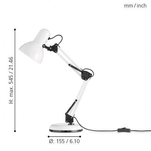 EGLO - table luminaire 75599 COLINEZZA  E14, 20W