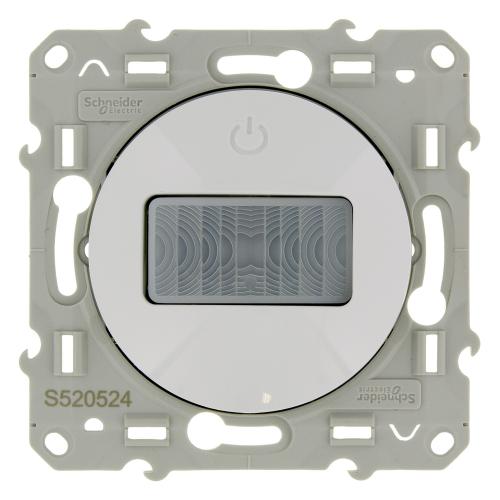 SCHNEIDER ELECTRIC - S520524 Детектор за движение 350W двупроводен Odace бял 