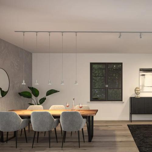 PAULMANN - Pendant  95622  URail  Runa   chrome matt
