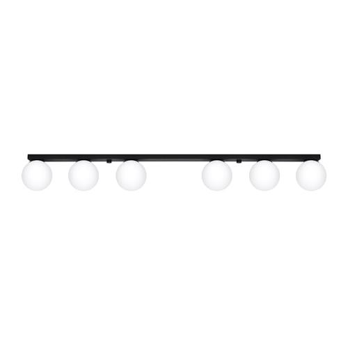 SOLLUX - Плафон YOLI 6 черен SL.1155 G9, 6x12W LED