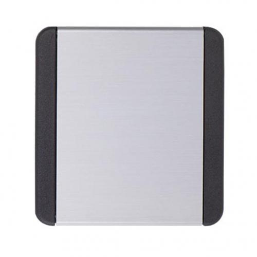 DIGITEL - Power outlet for surface mounting Inox, 1xShuko, SOURCE COVER