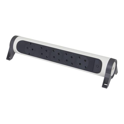 LEGRAND - 694546 Разклонител БЯЛ 5x2P+E без кабел Premium Legrand