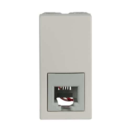 SCHNEIDER ELECTRIC - MGU3.490.25 UNICA ТЕЛЕФОННА РОЗЕТКА RJ11 СЛОНОВА КОСТ 1M