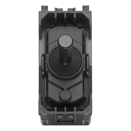 VIMAR - Девиаторен ключ антрацит 1P 10AX 2-way switch Vintage grey - 22004.03