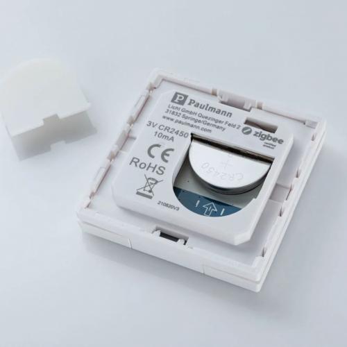 PAULMANN - 50137   Wall Switch Smart Home Zigbee 3.0 On/Off/Dimm Outdoor  ✴ Black