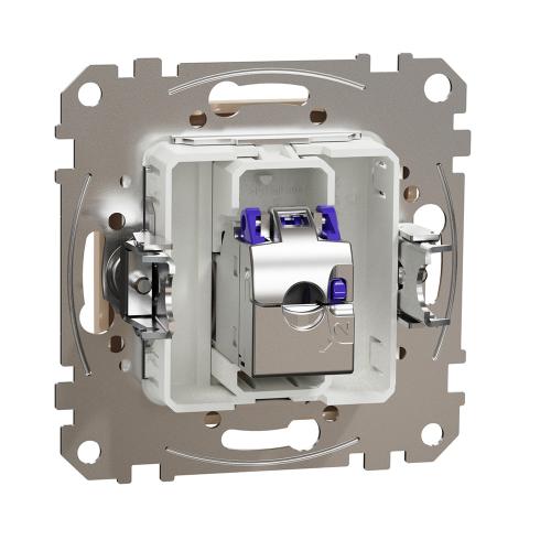 SCHNEIDER ELECTRIC - SDD112466S Sedna Design & Elements - CAT 6A STP, RJ45, beige