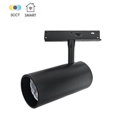 VITO - MAGNETIC LED TRACK LAMP MAGNA-H S1 20W 3CCT (3000K/4000K/6000K) 1900Lm 24° 6x14CM 48V 2102153