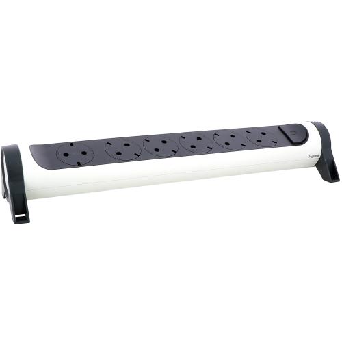 LEGRAND - 694547 Power strip white 6x2P + E without cable Premium Legrand
