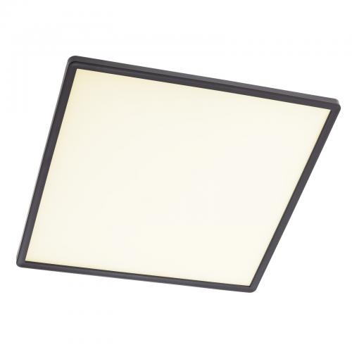 SMARTER - Плафон MEMO 05-941 цвят матово черен, опал LED 24W 3000K