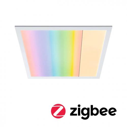 PAULMANN - 79809  LED Panel Smart Home Zigbee 3.0 Amaris square 595x595mm◾35W◾2400lm◾RGBW+✴White matt dimmable