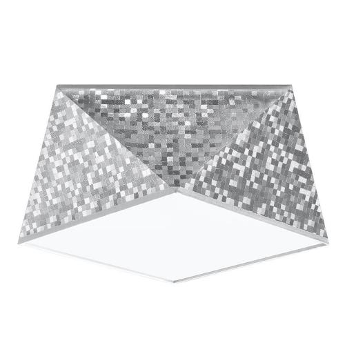 SOLLUX - ceiling lamp  HEXA 35 silver   SL.0691