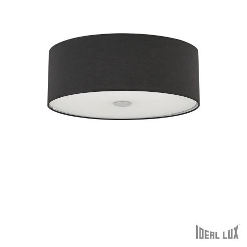 IDEAL LUX - Плафон  WOODY PL4  Nero 103273